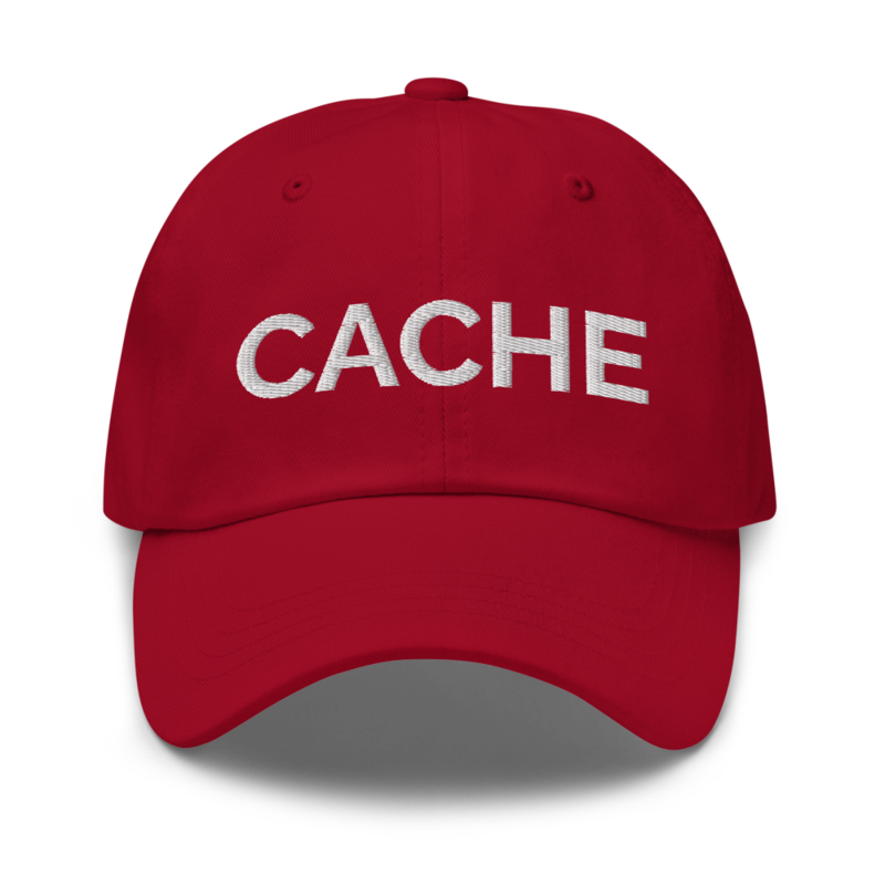 Cache Hat - Cranberry