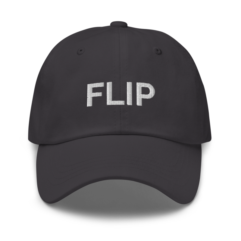 Flip Hat - Dark Grey