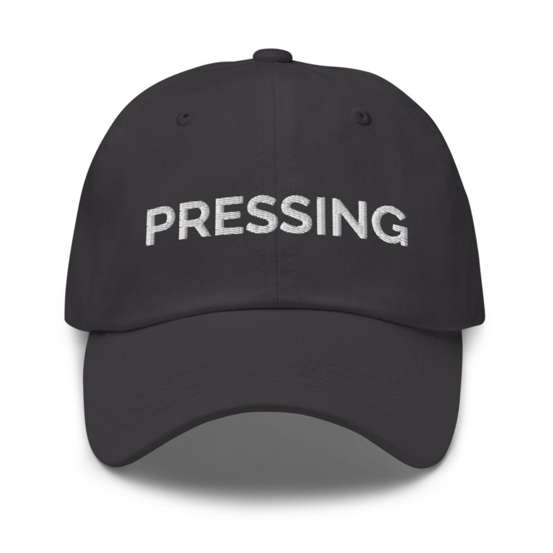 Pressing Hat - Dark Grey