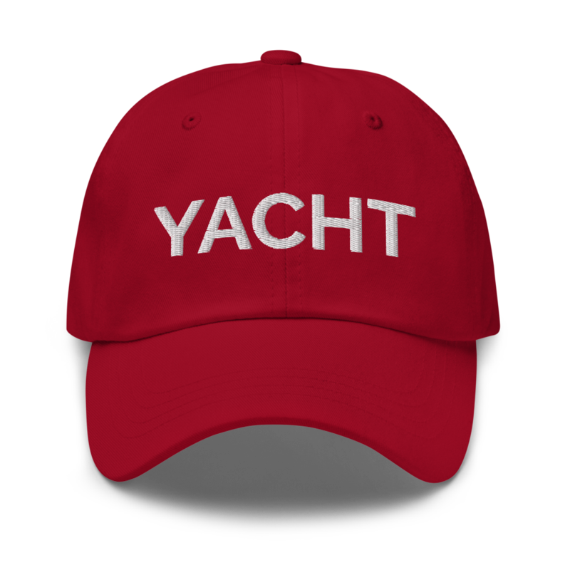 Yacht Hat - Cranberry