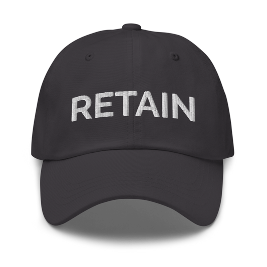 Retain Hat - Dark Grey