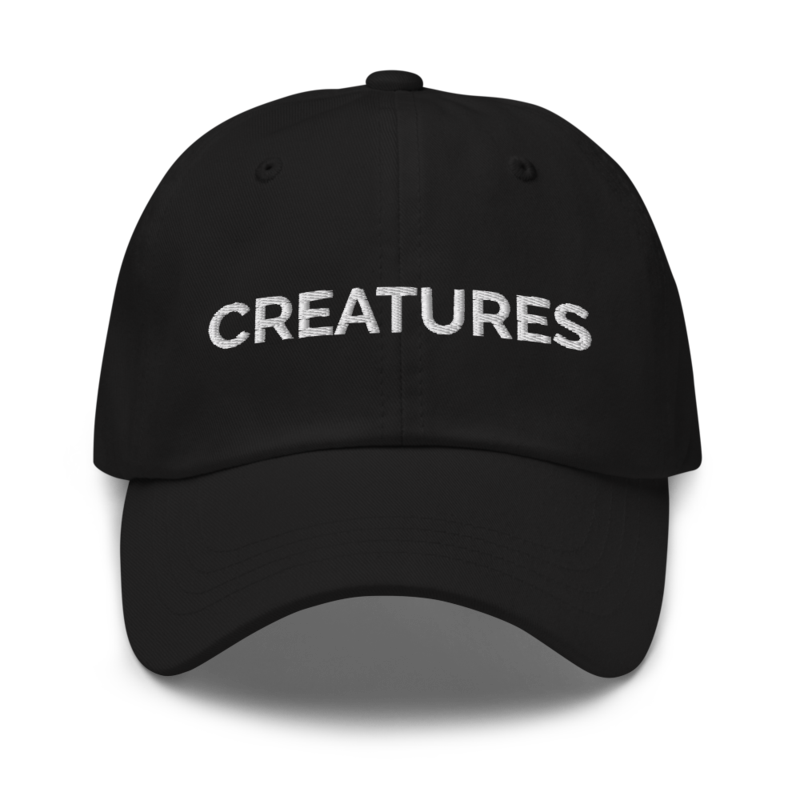 Creatures Hat - Black