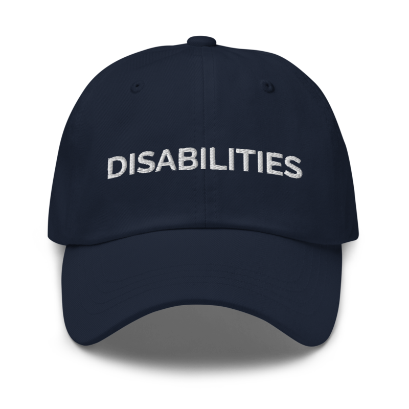 Disabilities Hat - Navy
