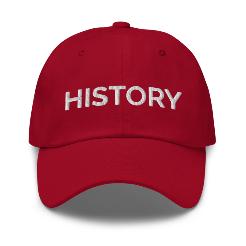 History Hat - Cranberry