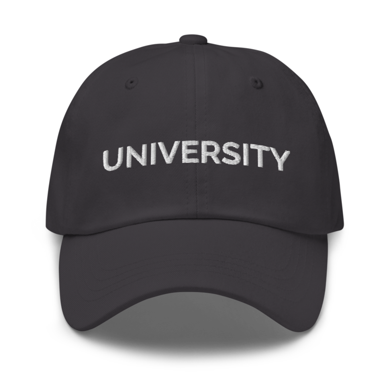 University Hat - Dark Grey