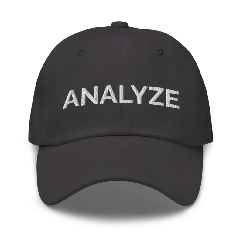 Analyze Hat - Dark Grey