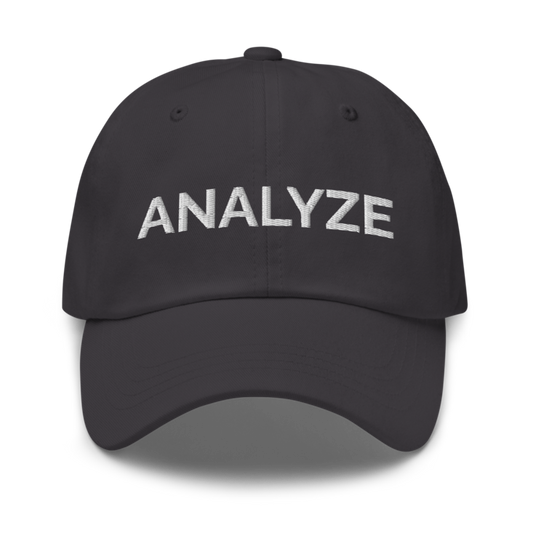 Analyze Hat - Dark Grey