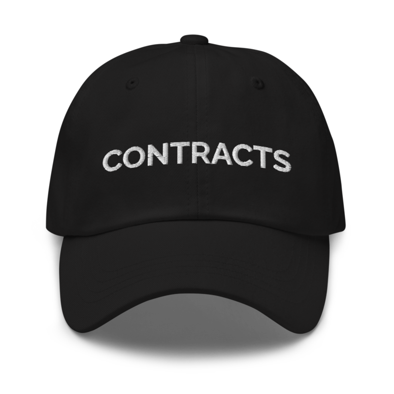 Contracts Hat - Black