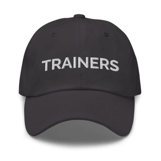 Trainers Hat - Dark Grey