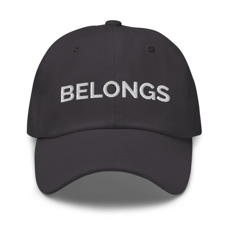 Belongs Hat - Dark Grey