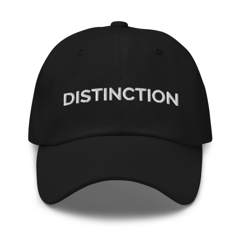 Distinction Hat - Black
