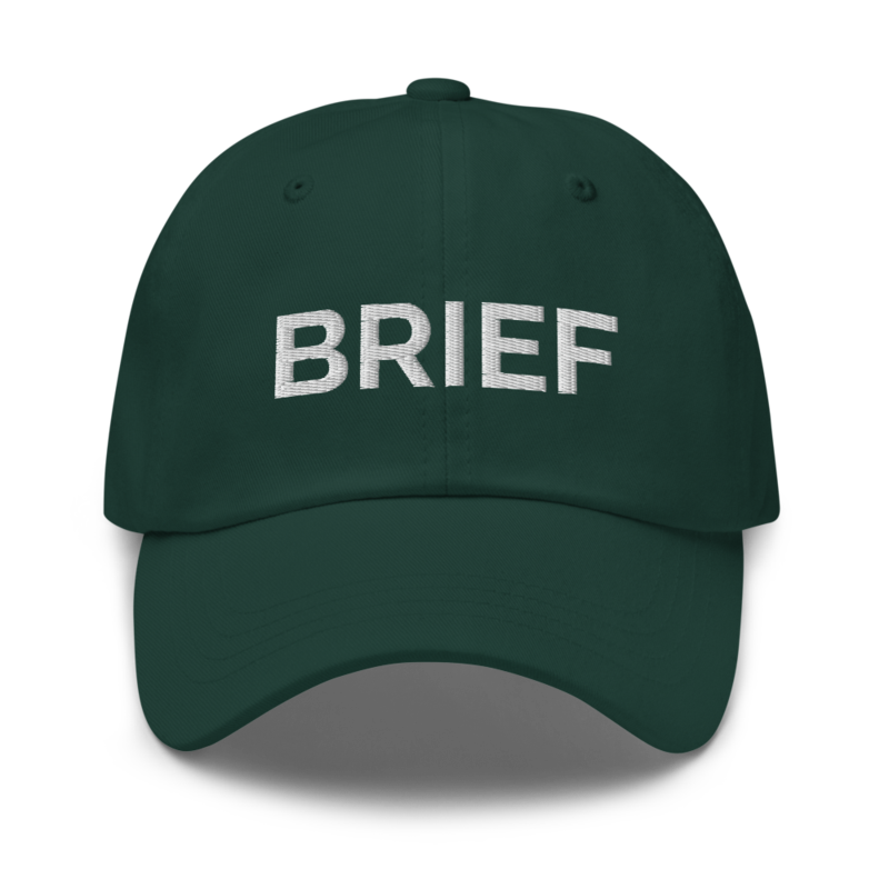 Brief Hat - Spruce