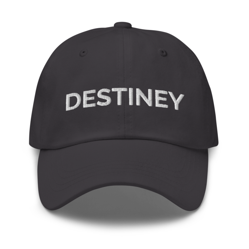 Destiney Hat - Dark Grey