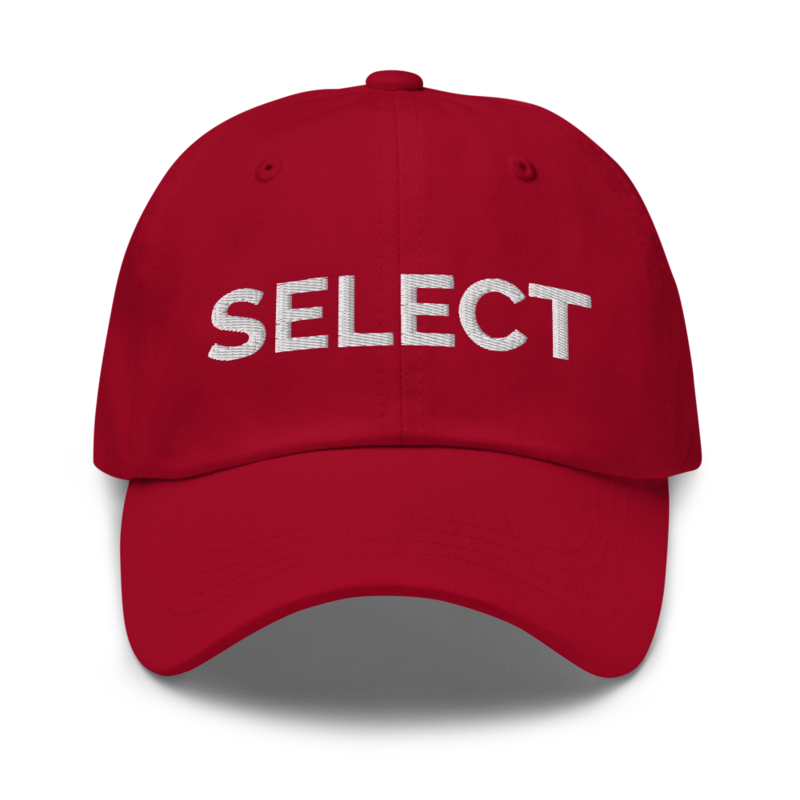 Select Hat - Cranberry