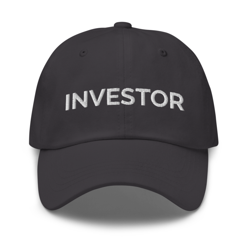 Investor Hat - Dark Grey