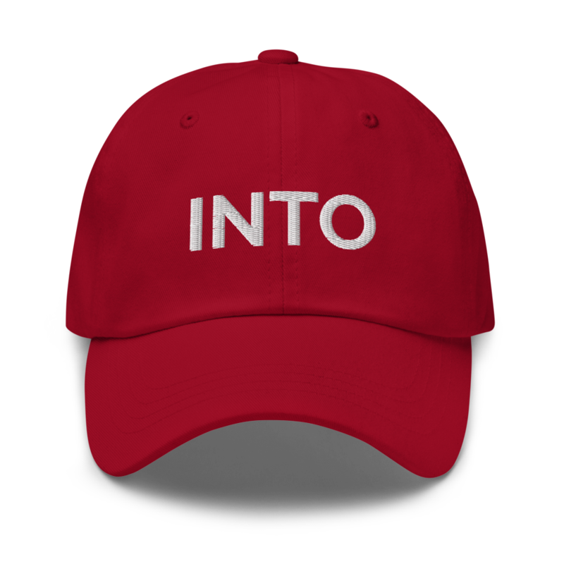 Into Hat - Cranberry