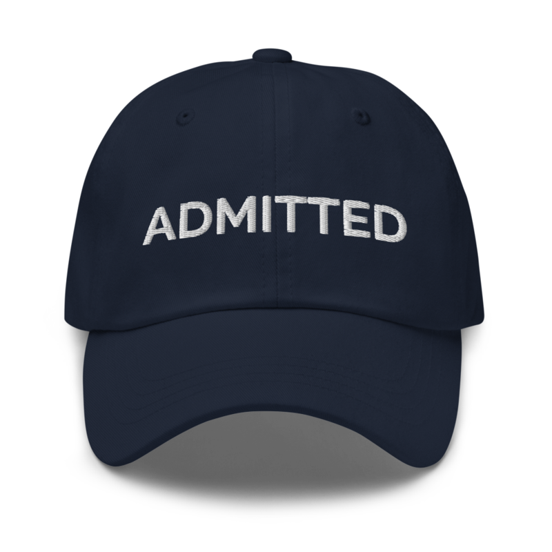 Admitted Hat - Navy