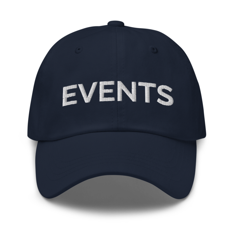 Events Hat - Navy