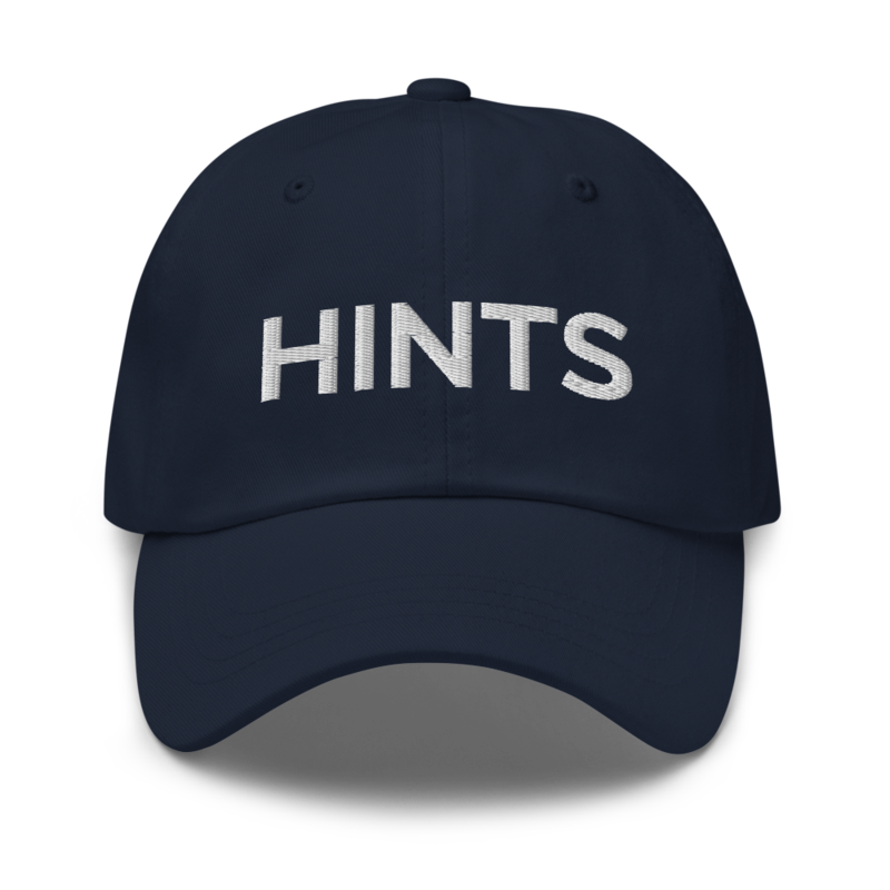 Hints Hat - Navy