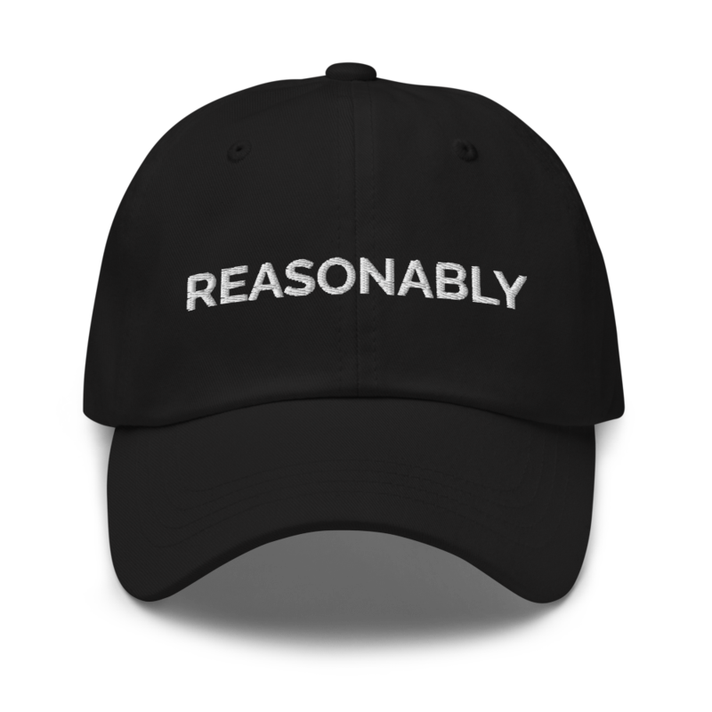 Reasonably Hat - Black