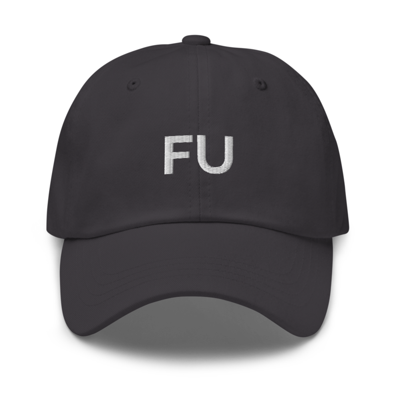 Fu Hat - Dark Grey