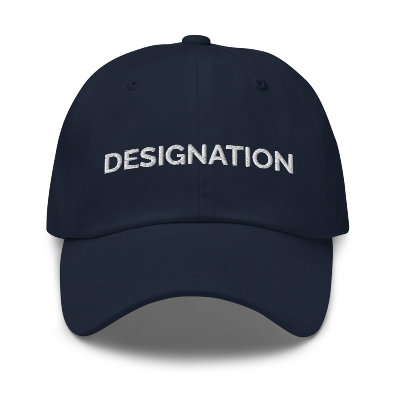 Designation Hat - Navy