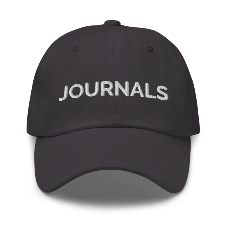 Journals Hat - Dark Grey