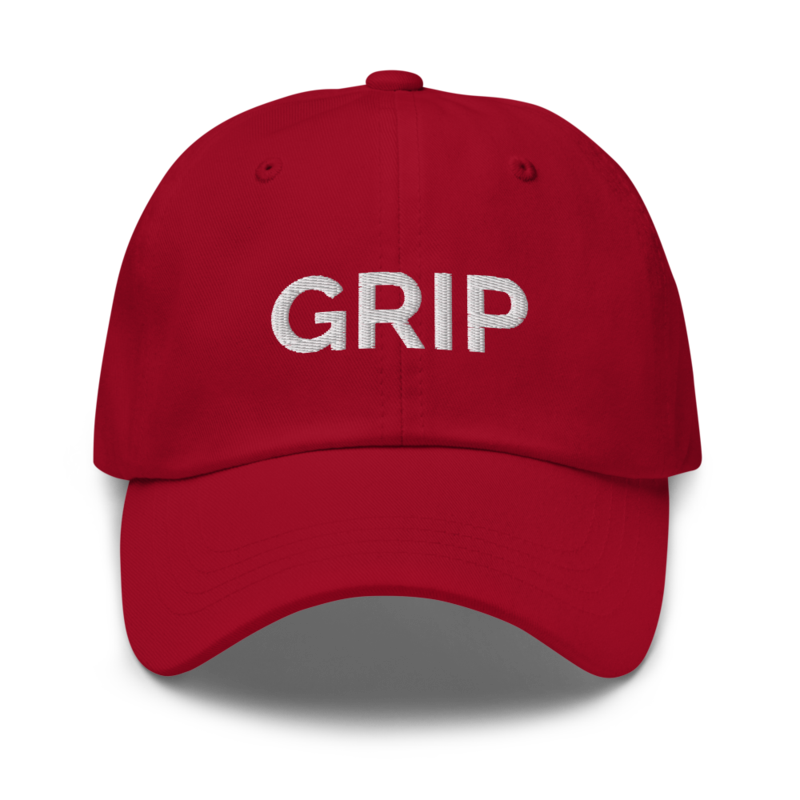 Grip Hat - Cranberry