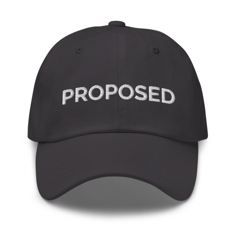 Proposed Hat - Dark Grey