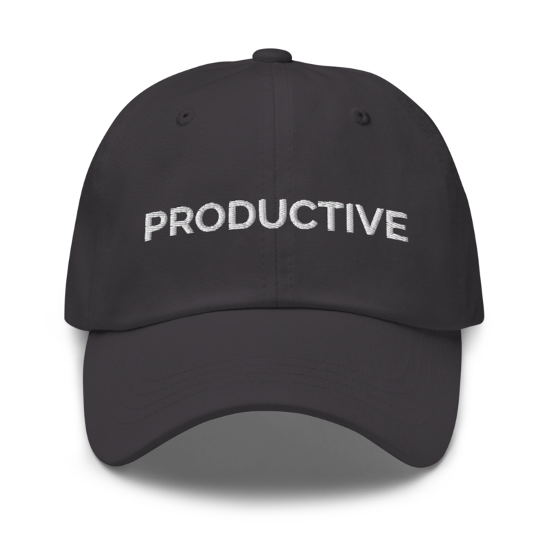 Productive Hat - Dark Grey