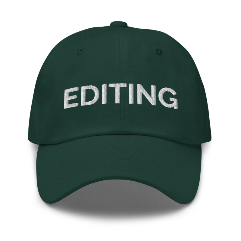 Editing Hat - Spruce
