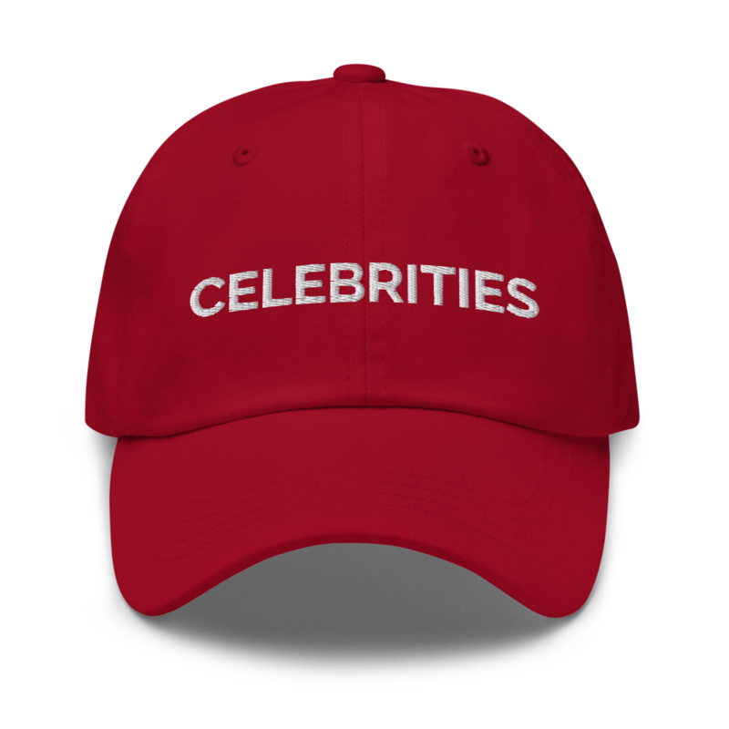 Celebrities Hat - Cranberry