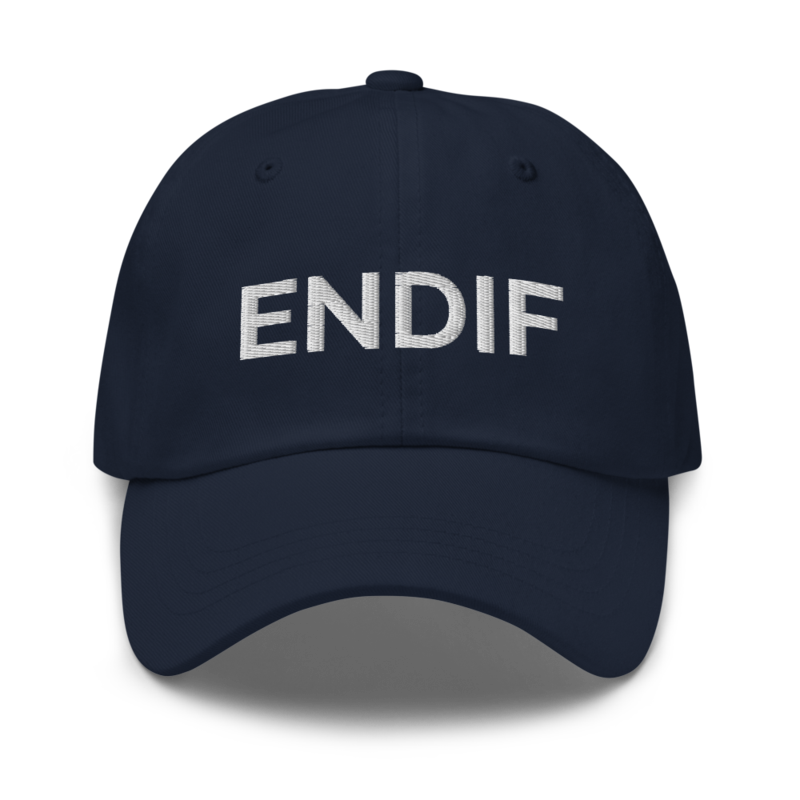 Endif Hat - Navy