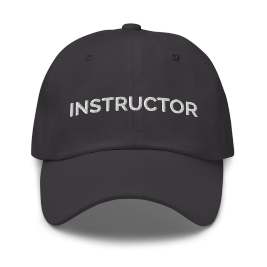 Instructor Hat - Dark Grey