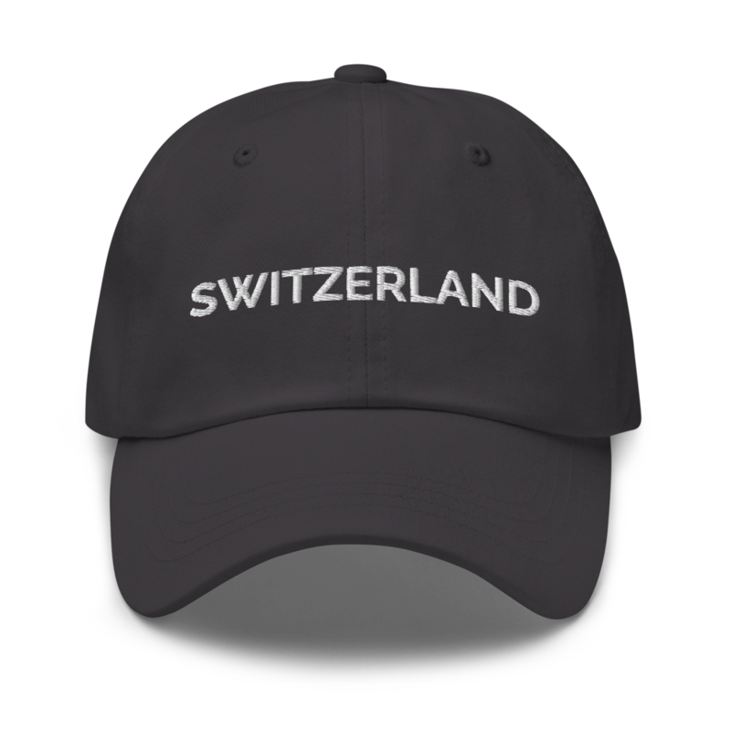 Switzerland Hat - Dark Grey