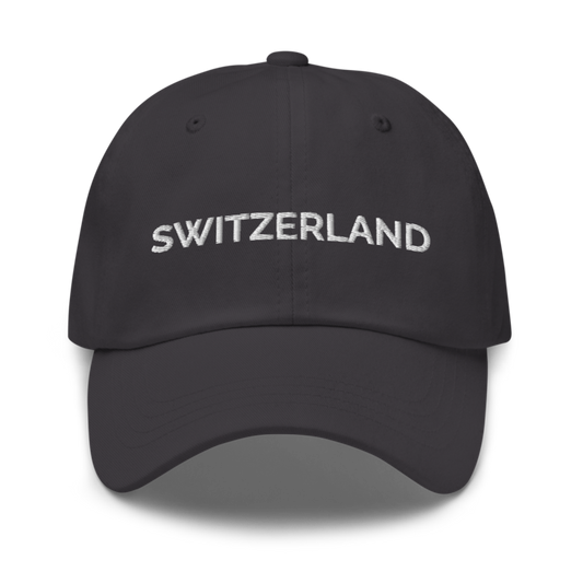 Switzerland Hat - Dark Grey
