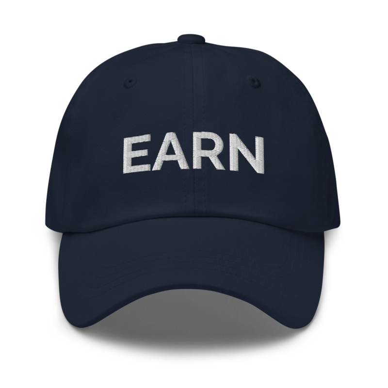 Earn Hat - Navy