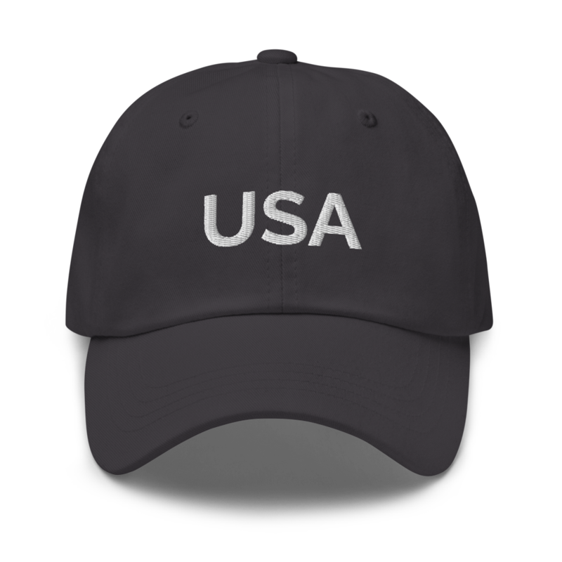 Usa Hat - Dark Grey