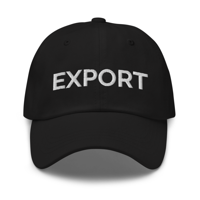 Export Hat - Black