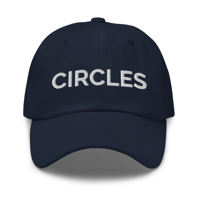Circles Hat - Navy