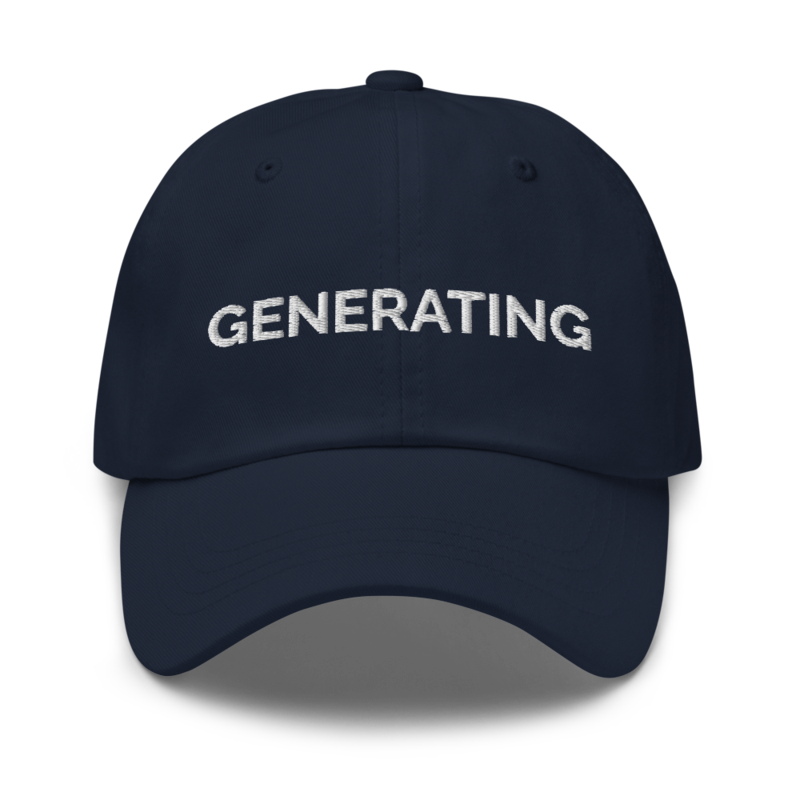 Generating Hat - Navy
