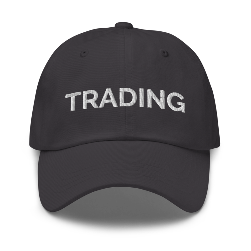 Trading Hat - Dark Grey