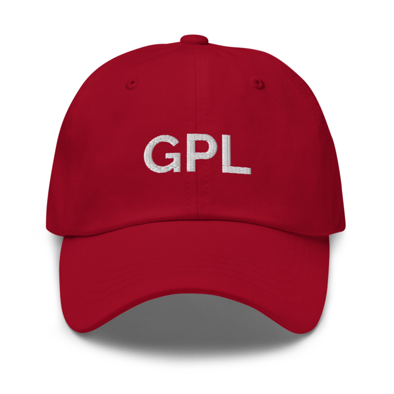 Gpl Hat - Cranberry