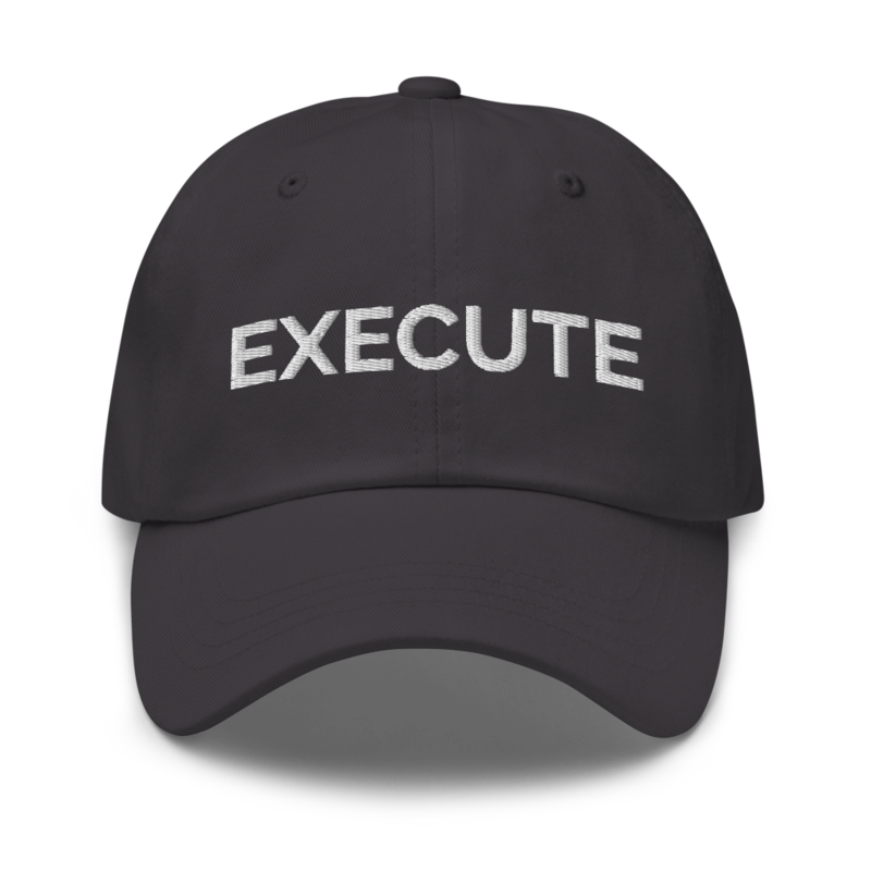 Execute Hat - Dark Grey