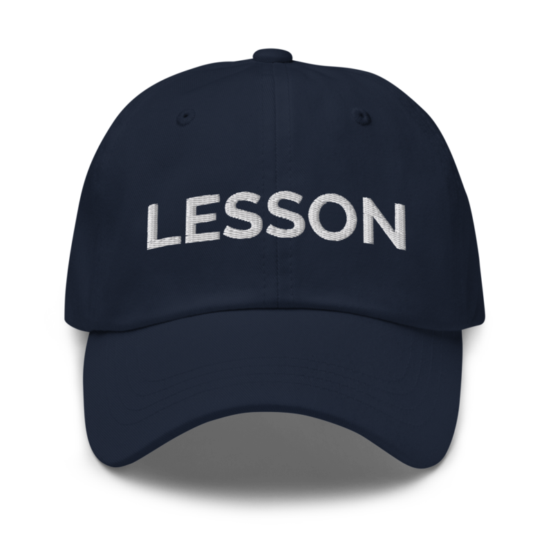 Lesson Hat - Navy
