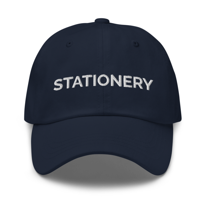 Stationery Hat - Navy