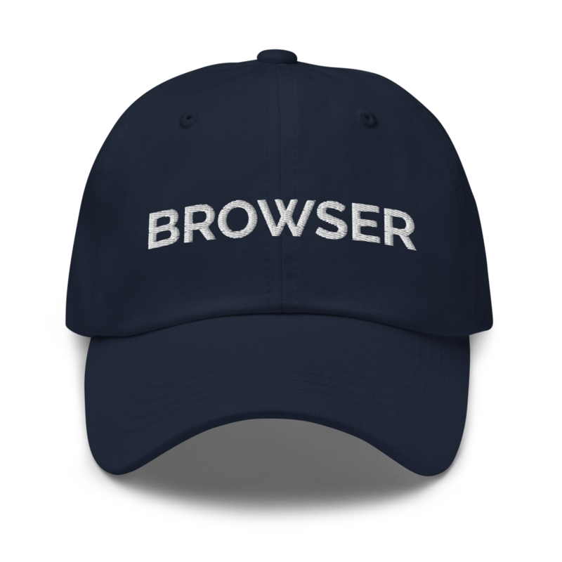 Browser Hat - Navy