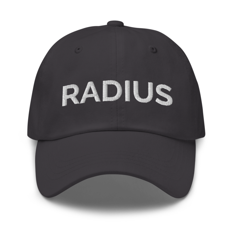 Radius Hat - Dark Grey