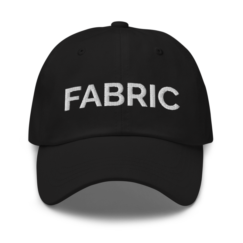 Fabric Hat - Black