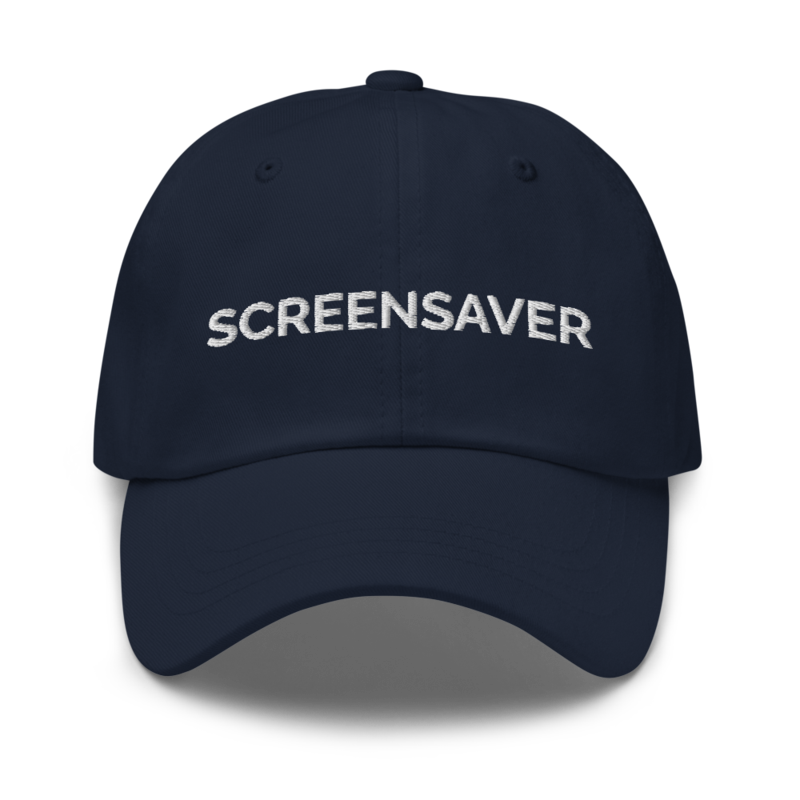 Screensaver Hat - Navy